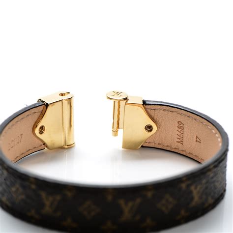 louis vuitton nano monogram bracelet fake|louis vuitton monogram cuff bracelet.